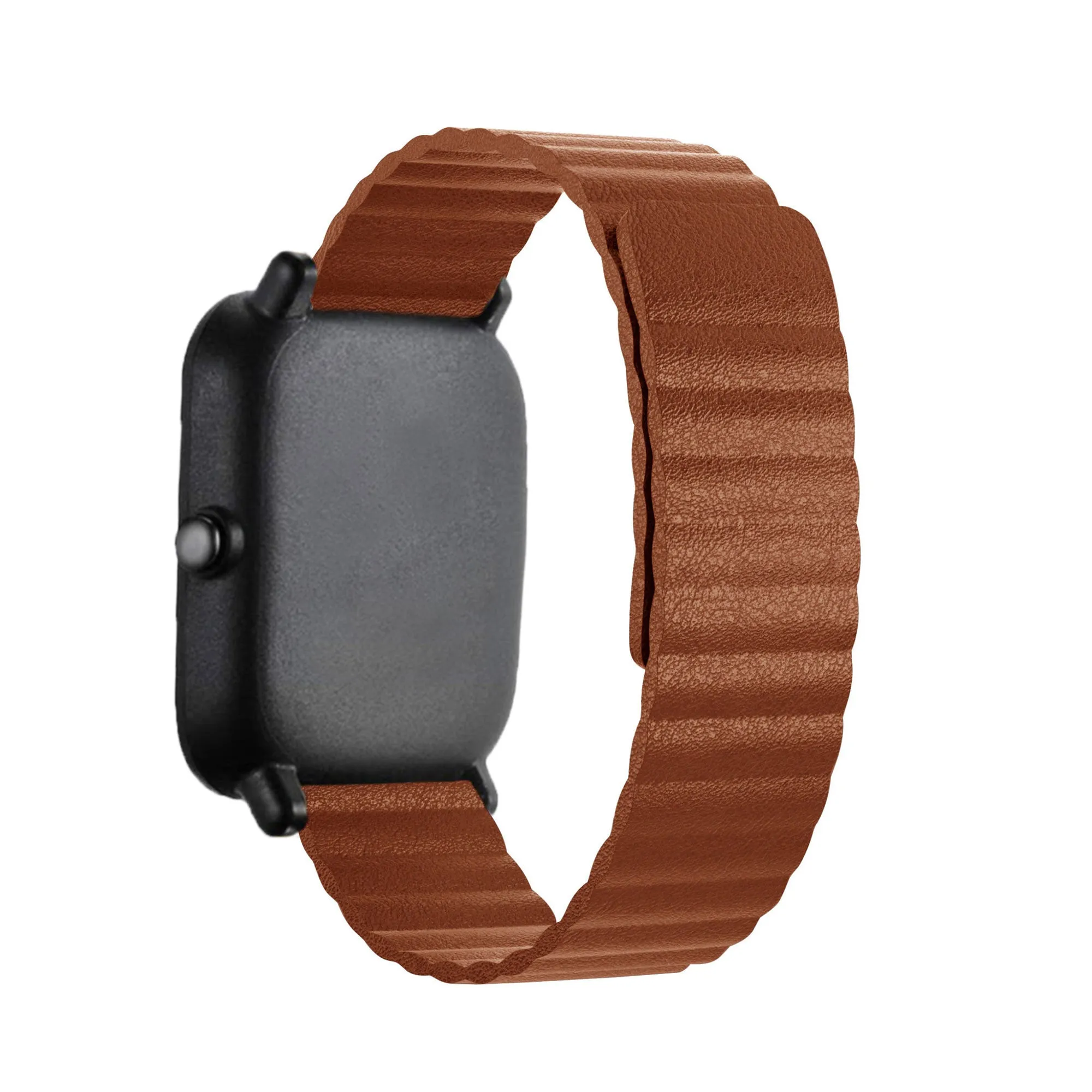 Amazfit Bip Leather Loop Strap (Brown)
