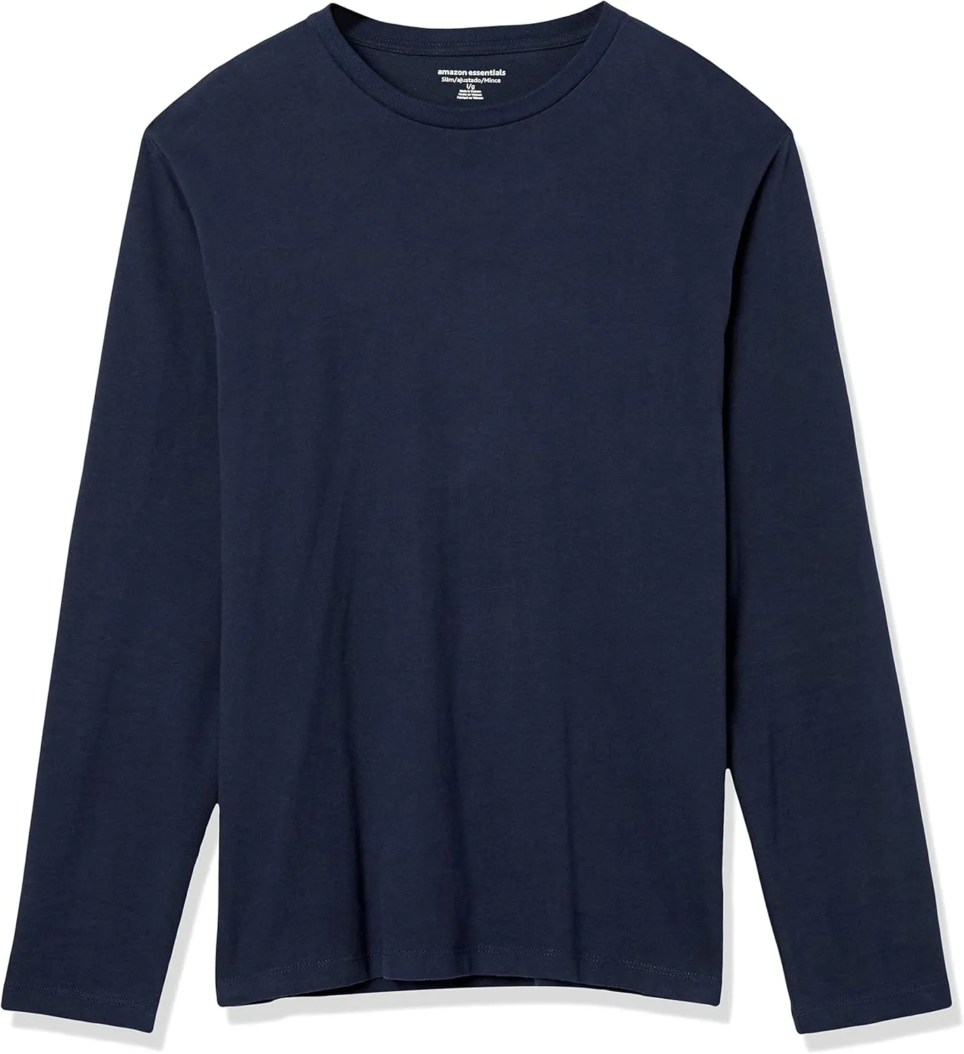 Amazon Essentials Slim-Fit Long Sleeve Shirt for Men, Pocket and No Pocket Styles