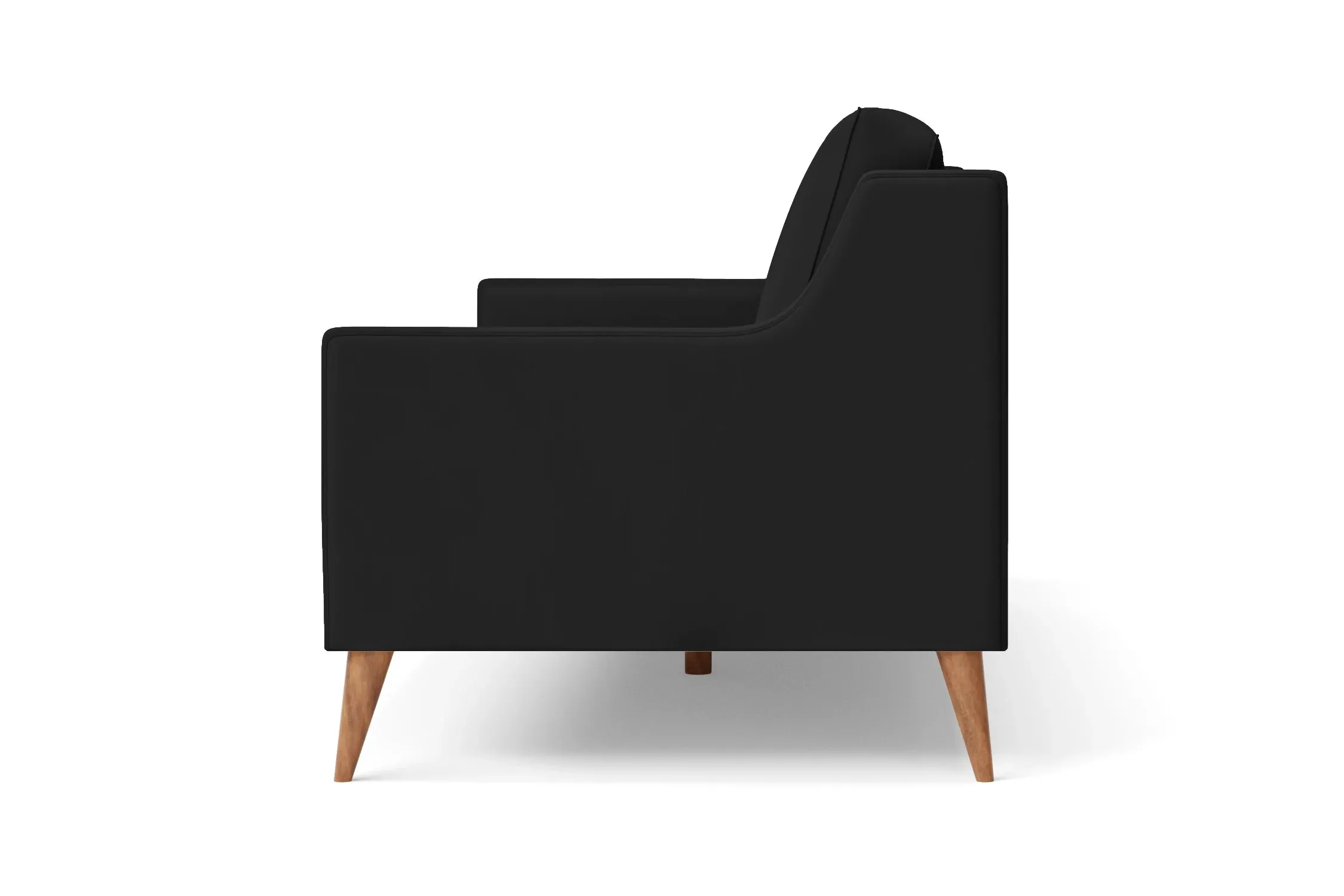 Aquila Armchair Black Leather