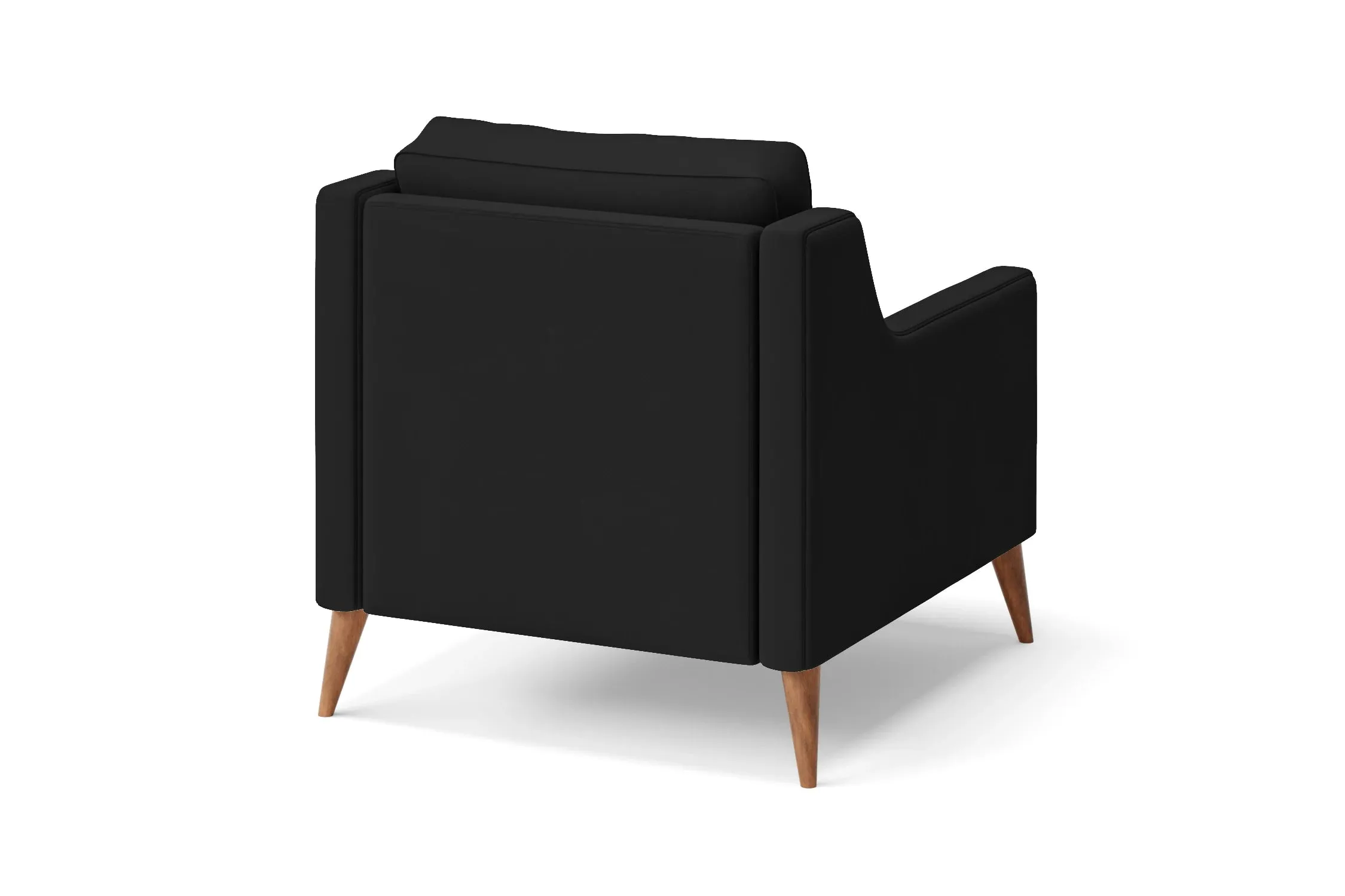 Aquila Armchair Black Leather