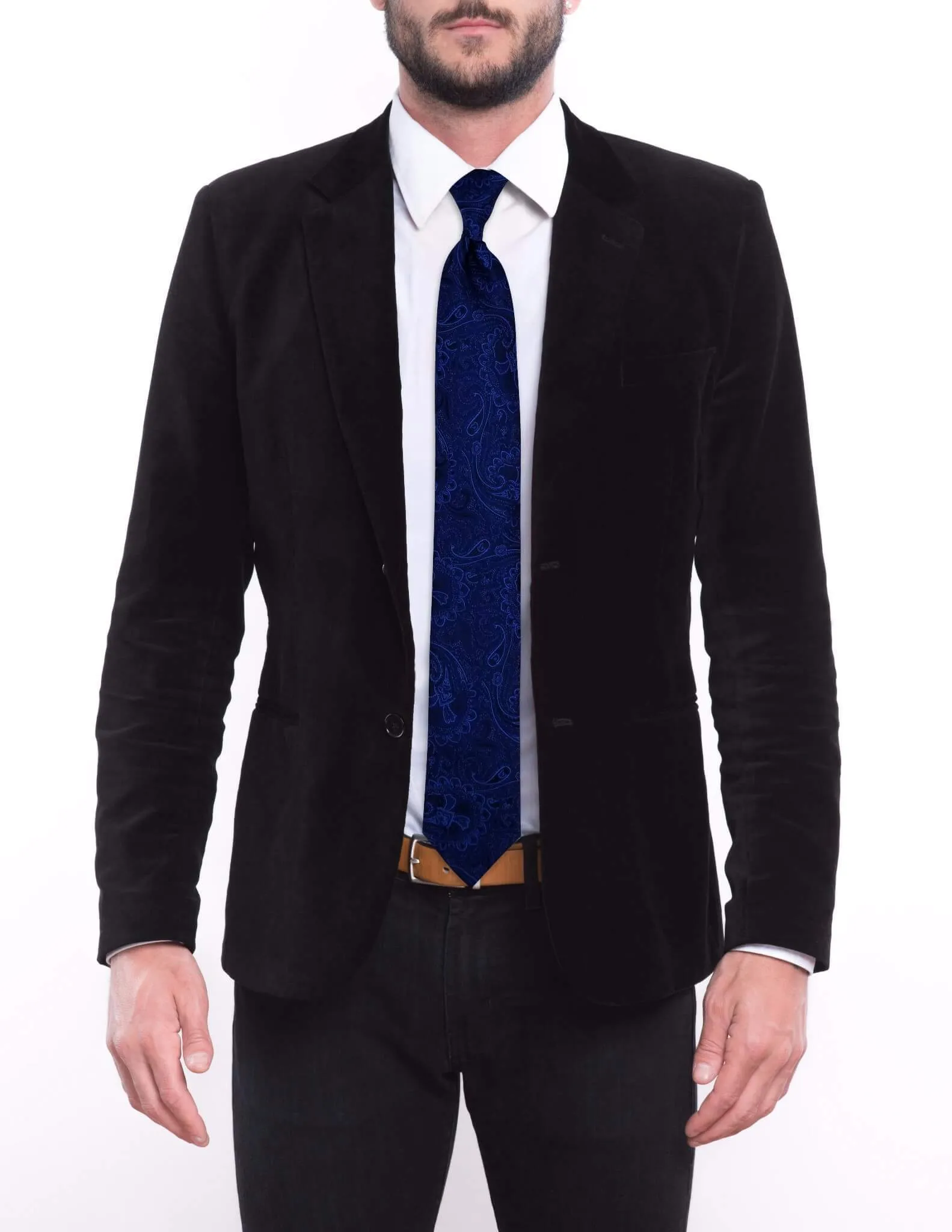 Blue Paisley Tie