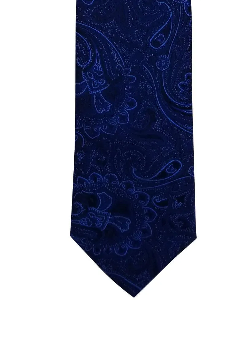 Blue Paisley Tie