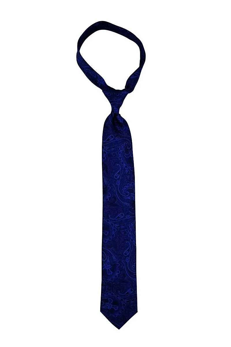Blue Paisley Tie