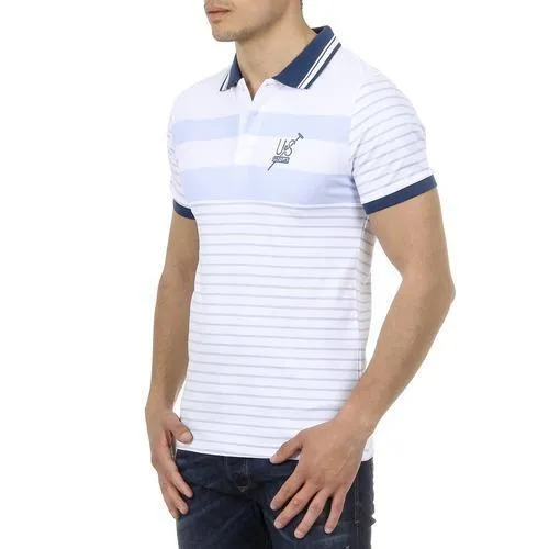 Blue XXL Ufford & Suffolk Polo Club Mens Polo Short Sleeves US006 BLUE