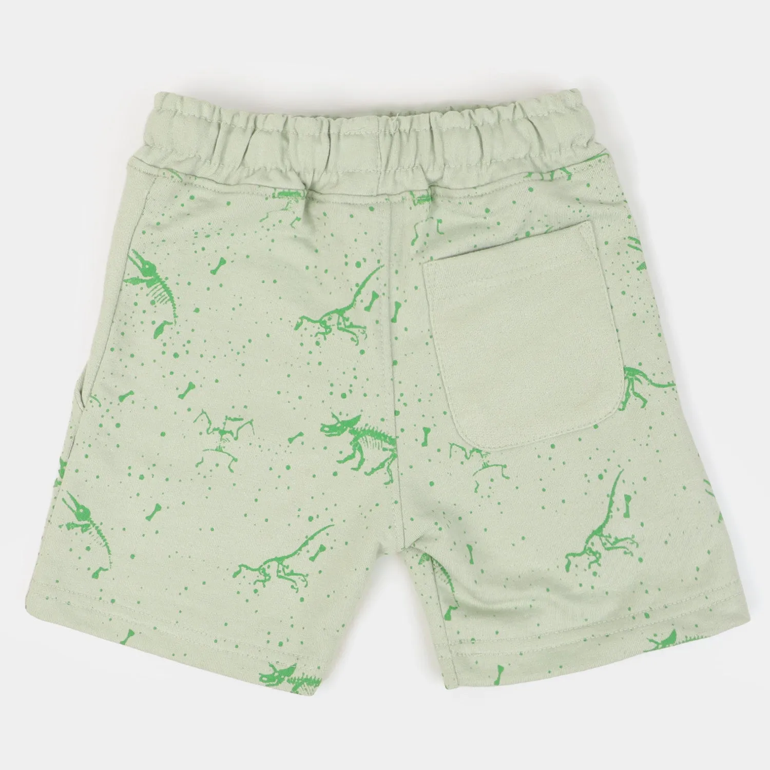 Boys Cotton Short Dino All Over