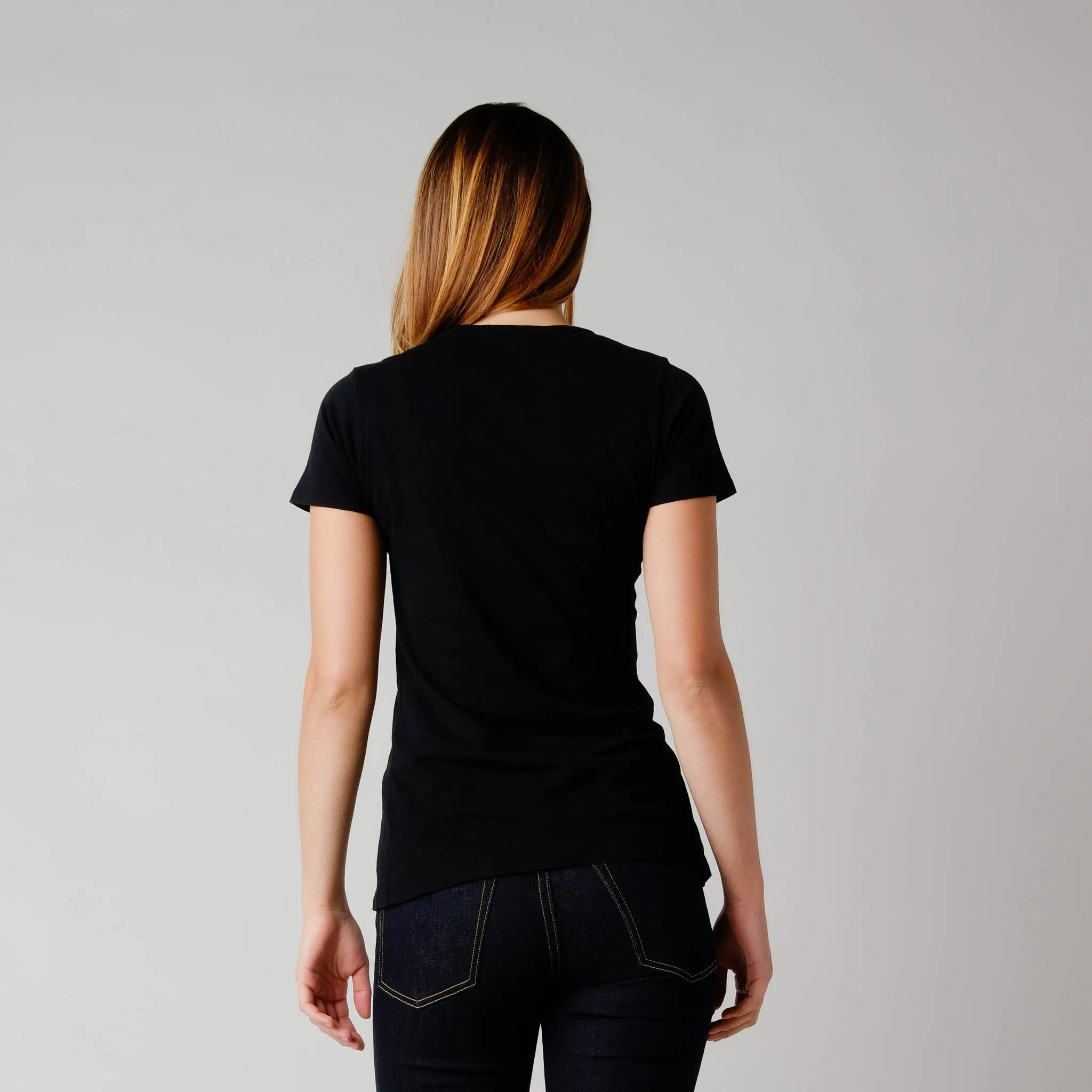 Brooklyn Denim Co. Organic Cotton Swoop Neck Tee - Mendocino