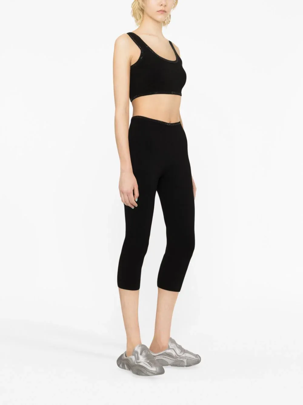 Crystal A Trim Bra Top