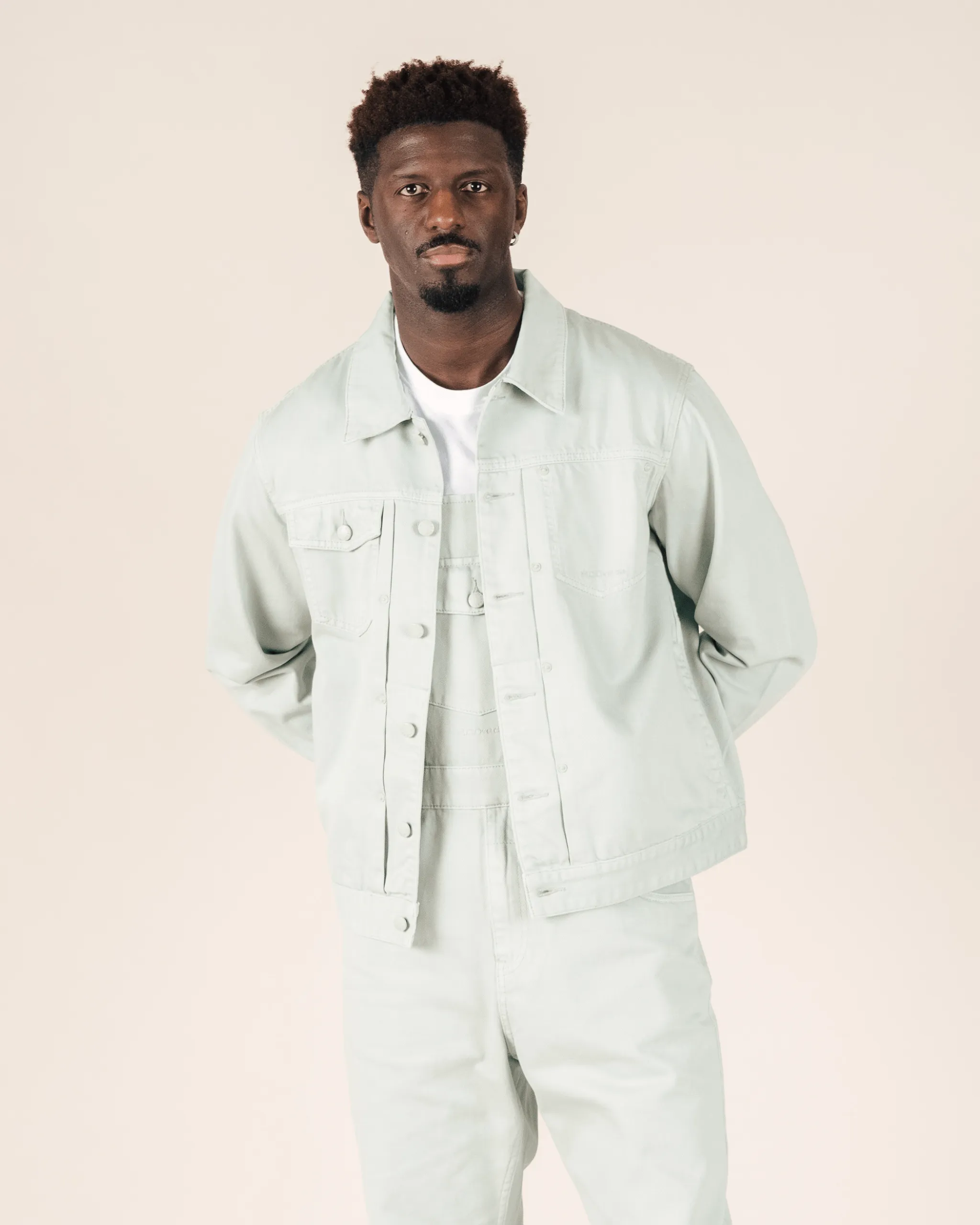 Denim Battle Jacket Mint