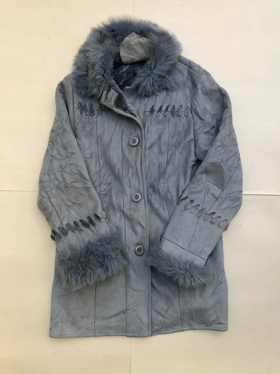 Faux Fur Lined Penny Lane Afghan Coats- SKU- 034, 11 pieces
