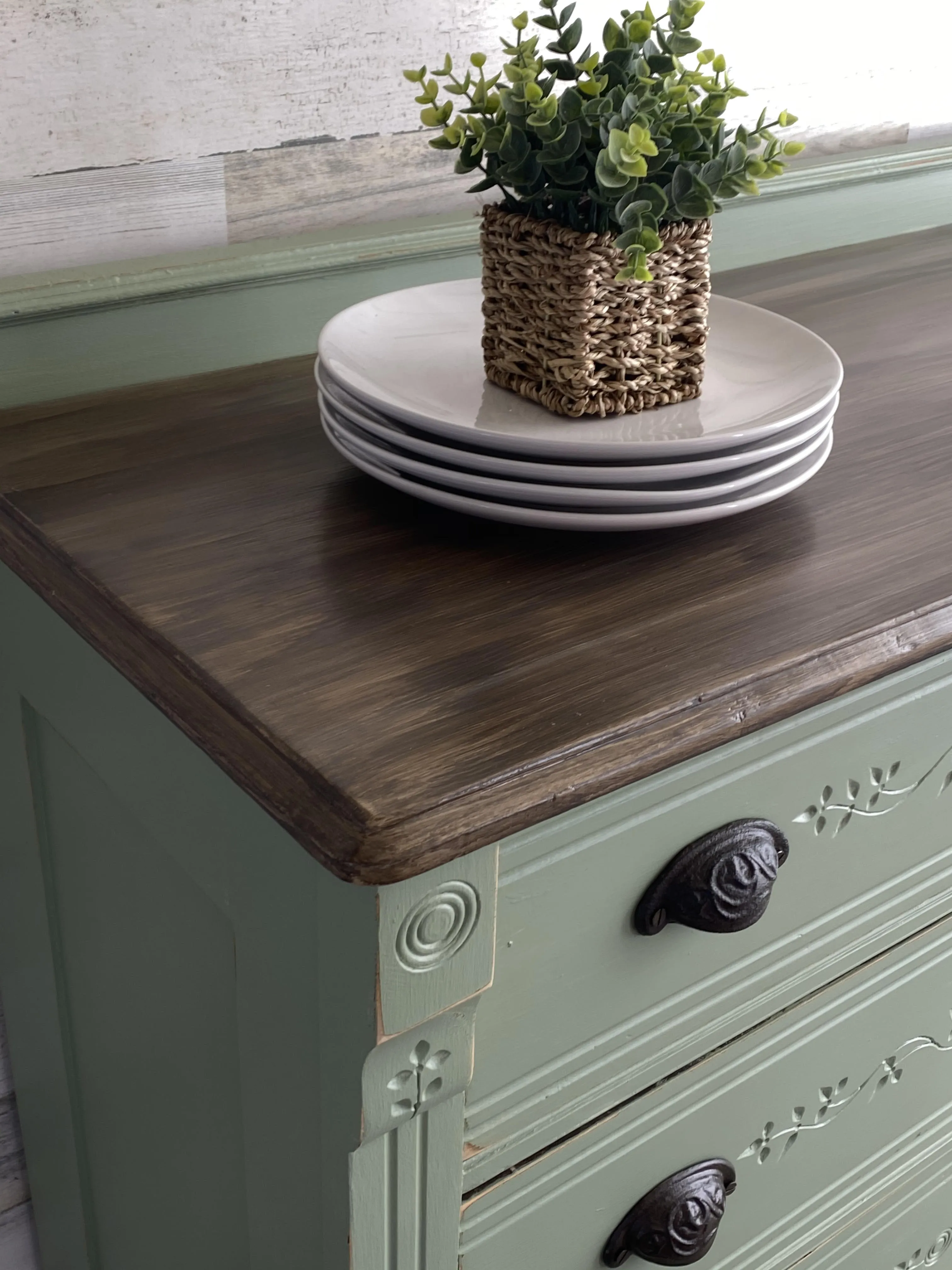 Fresh Sage Furniture and Cabinet Paint