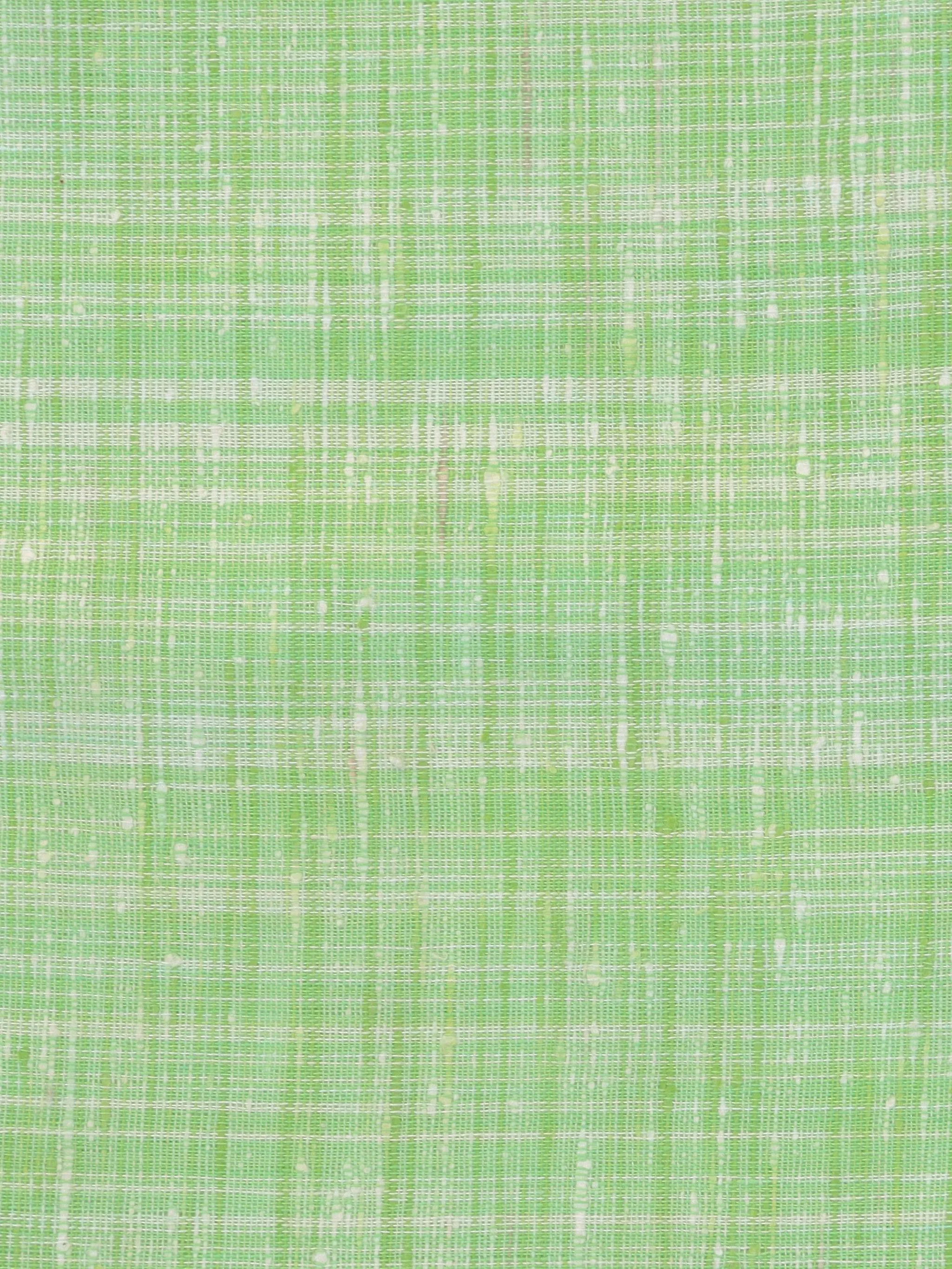 Green Color Self Pattern Traditional Cotton Khadi Fabric