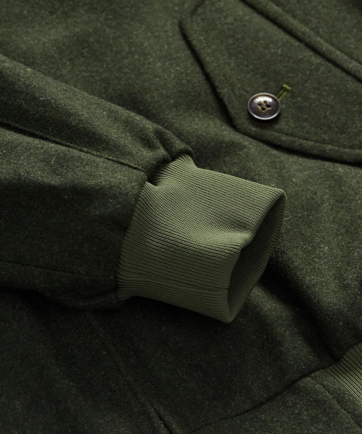 Harrington Merino Wool Green