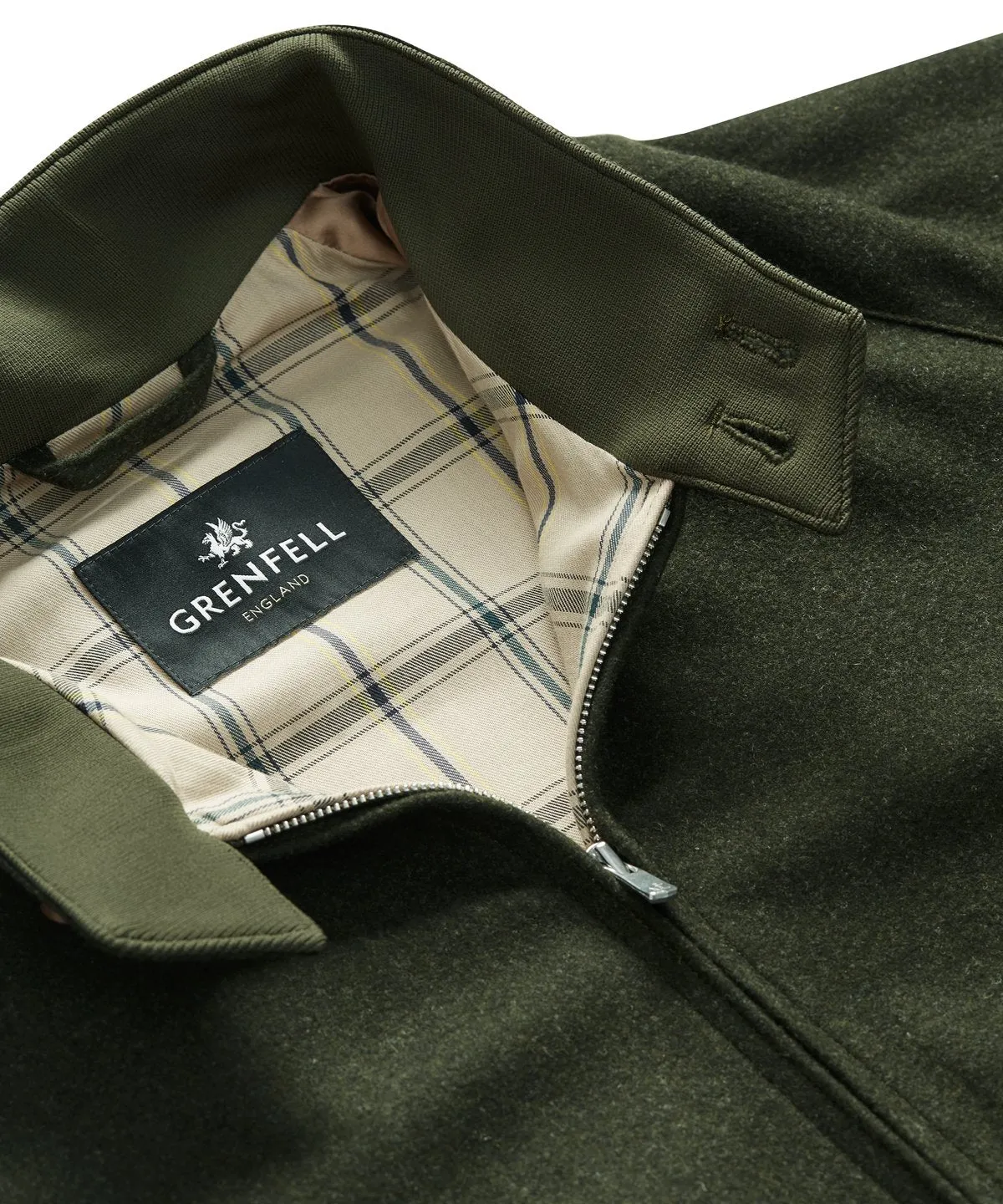 Harrington Merino Wool Green