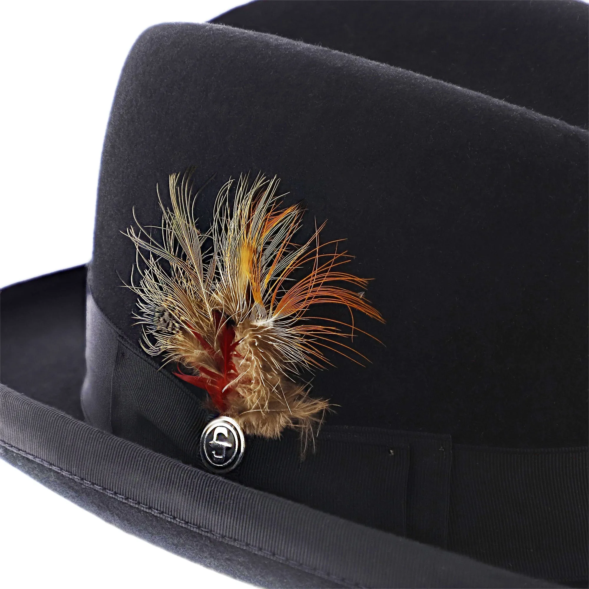 Homburg - Stetson Wool Felt Homburg Hat