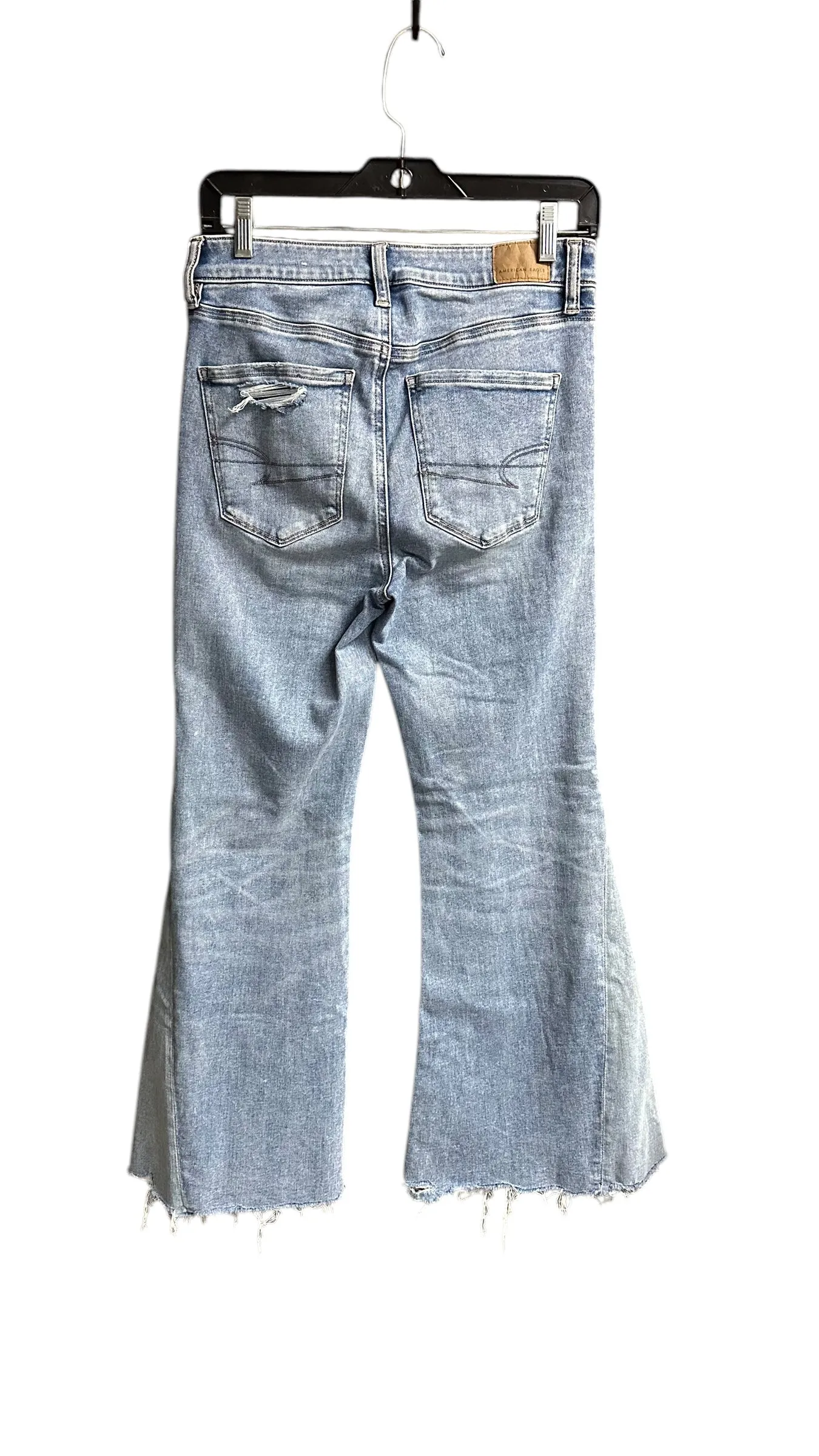 Jeans Boot Cut By American Eagle In Blue Denim, Size: 6