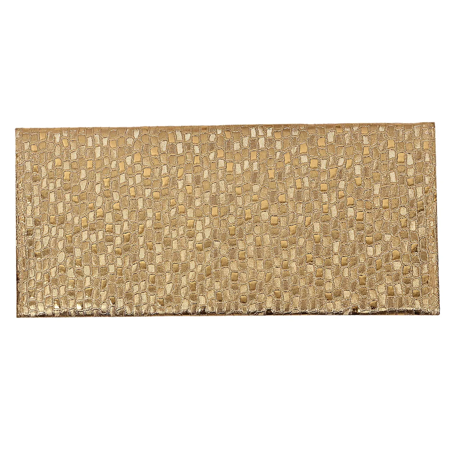 Kuber Industries Leather 3 Pieces Money Envelope for Shagun Wedding (Gold & Silver) -CTKTC24596