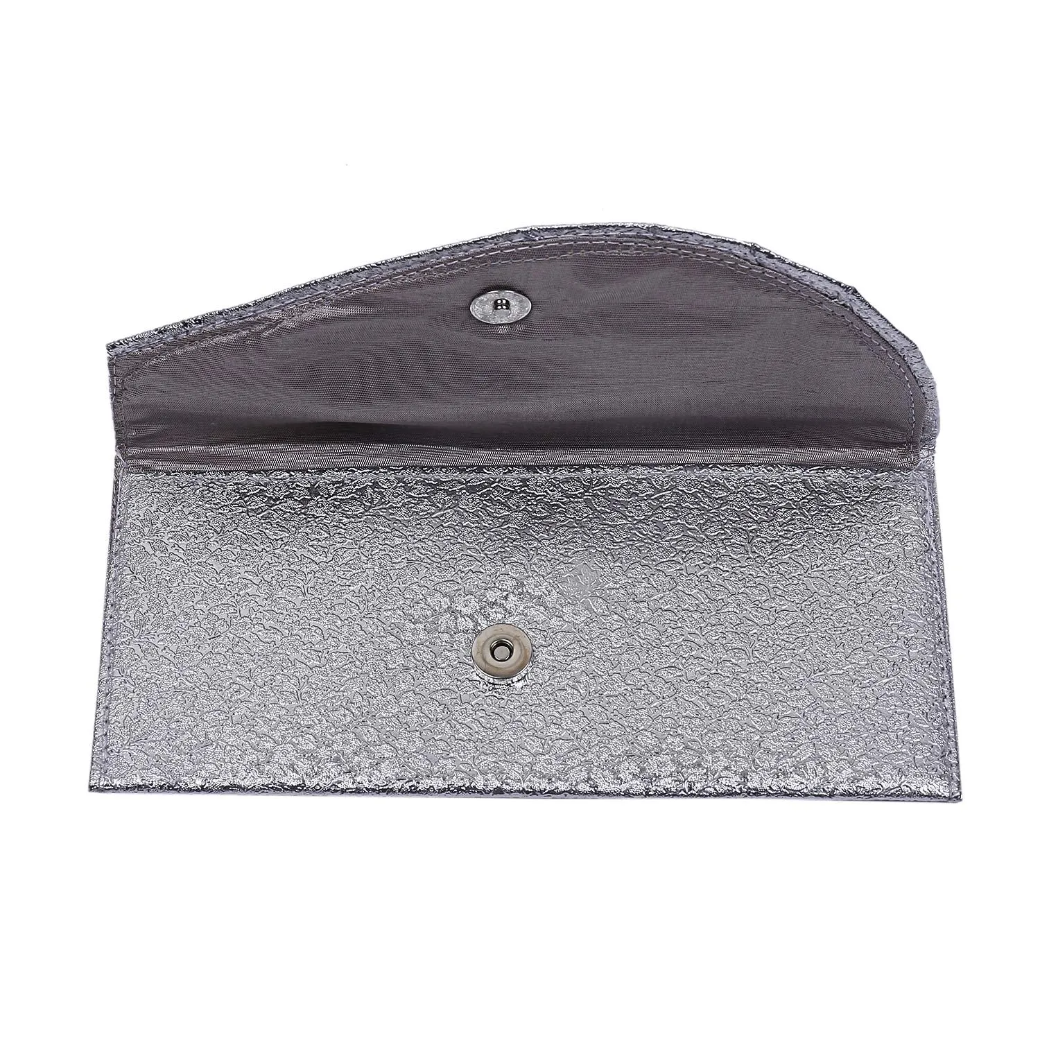 Kuber Industries Leather 3 Pieces Money Envelope for Shagun Wedding (Gold & Silver) -CTKTC24596