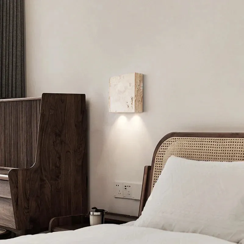 Livia - Natural Stone Wall Light