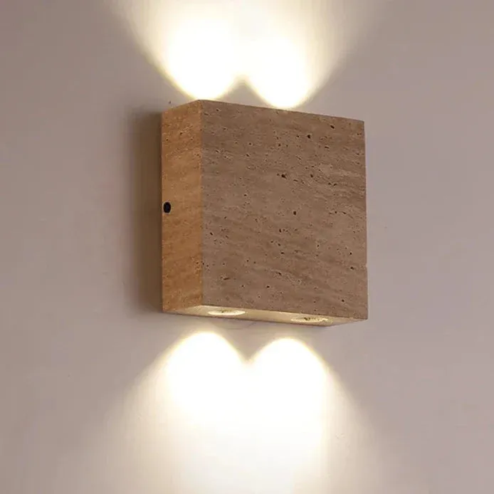 Livia - Natural Stone Wall Light