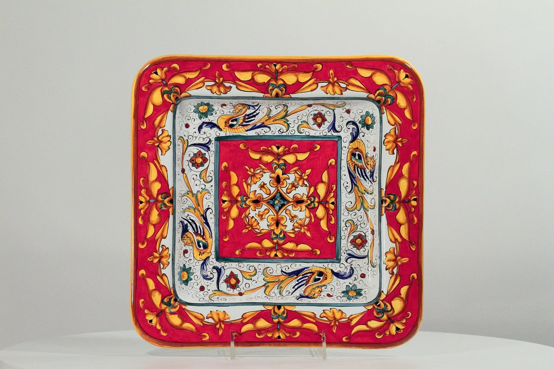 Pia Raffaellesco Vario Rosso Square Tray