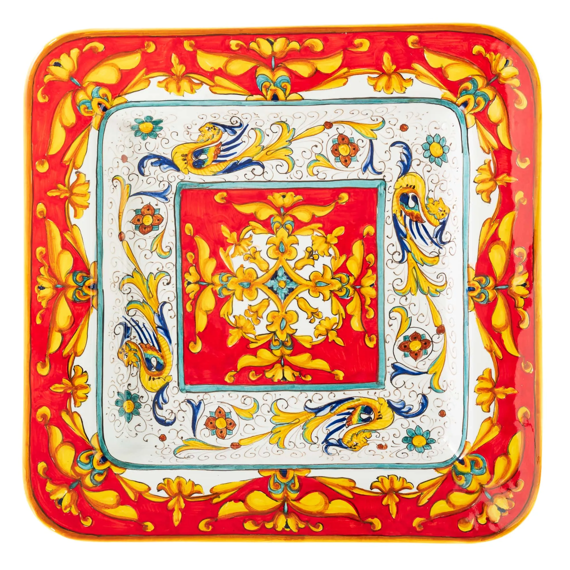 Pia Raffaellesco Vario Rosso Square Tray