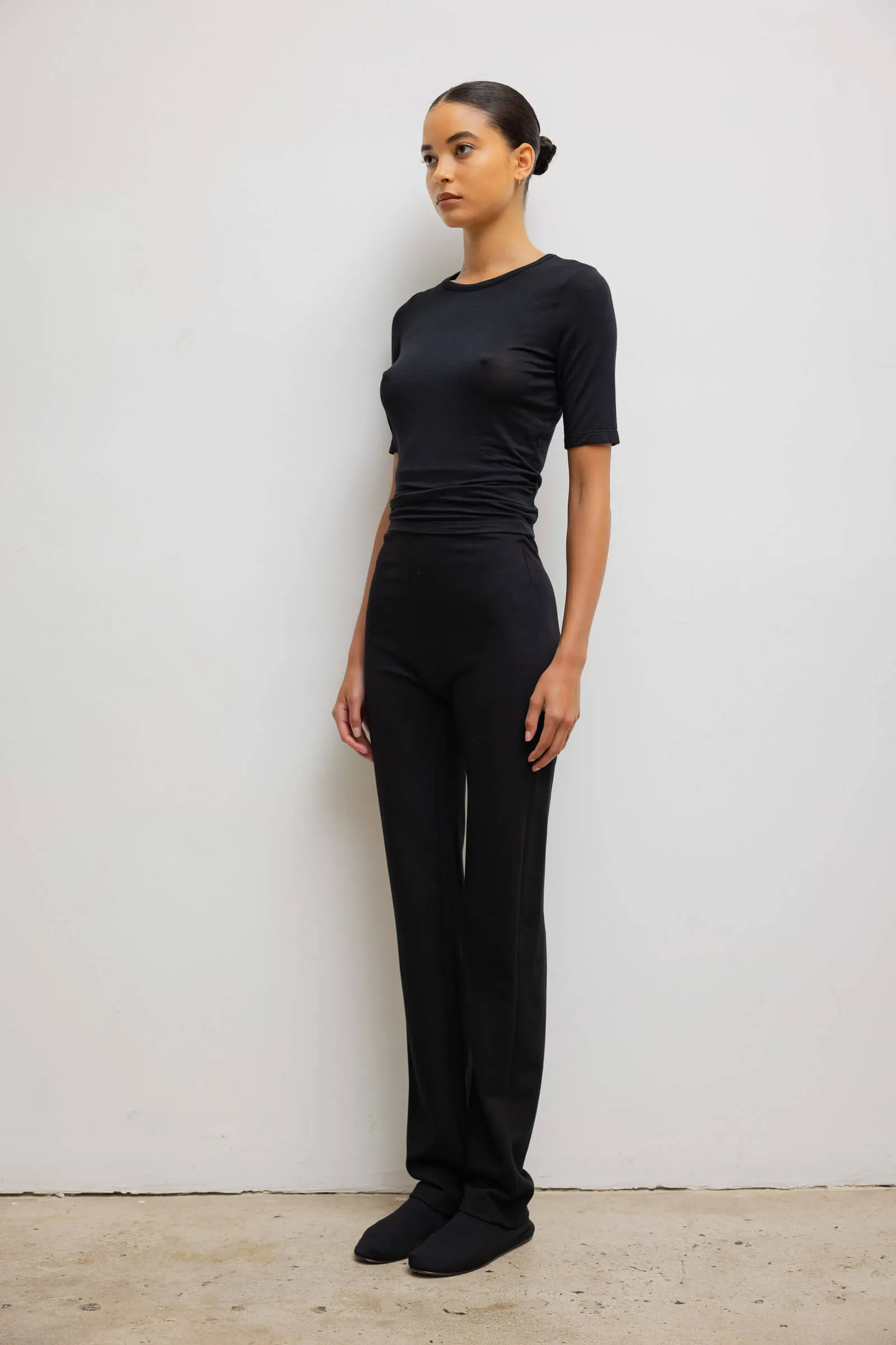 Rio High Waist Straight Pant II