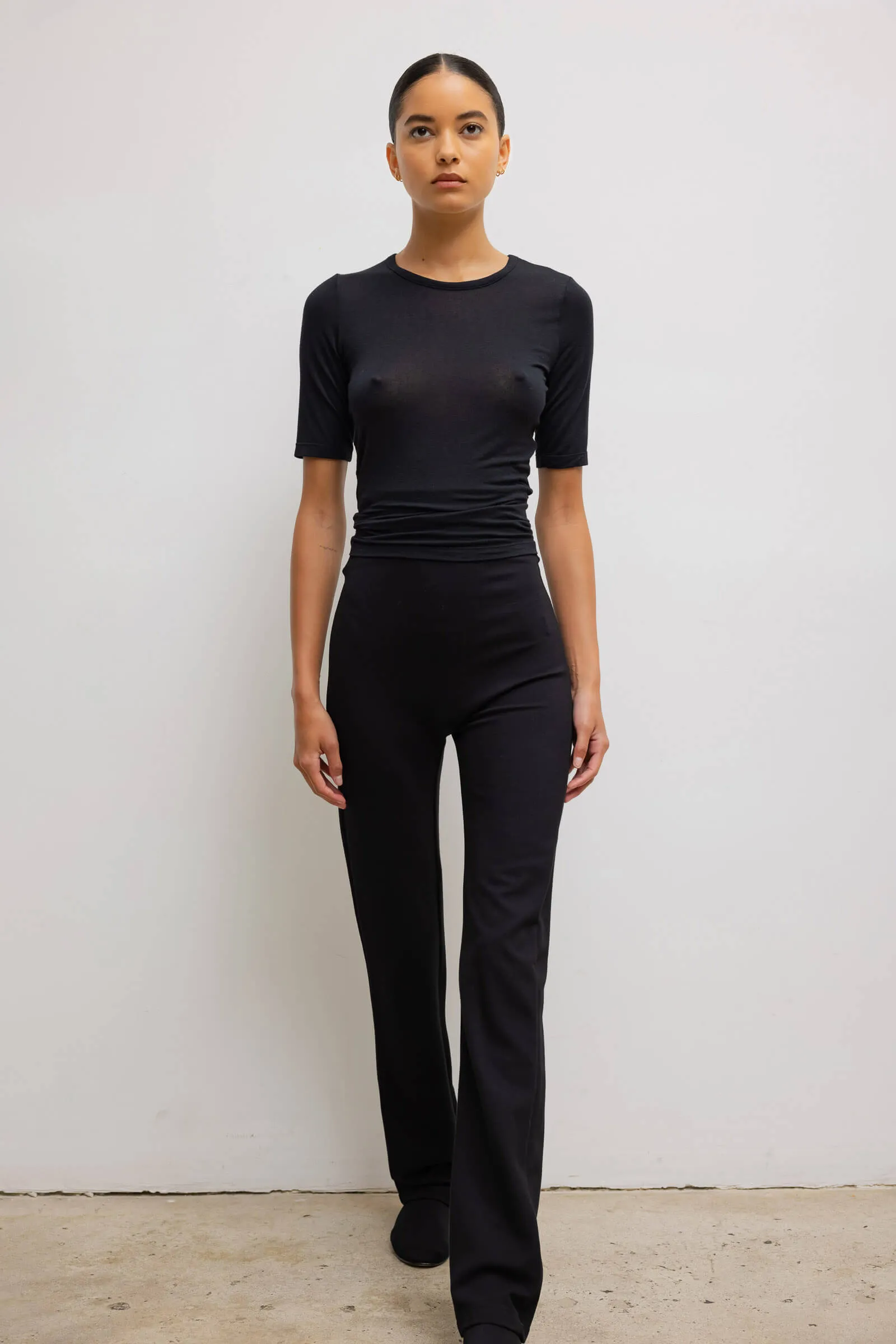 Rio High Waist Straight Pant II