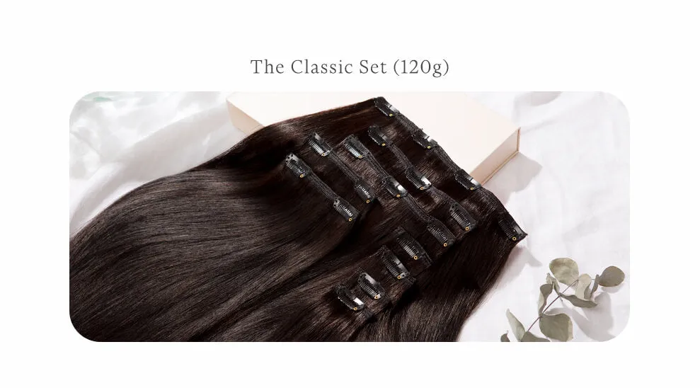 Sandy Ombre, 20" Classic Clip-In Hair Extensions, T6-22 | 120g