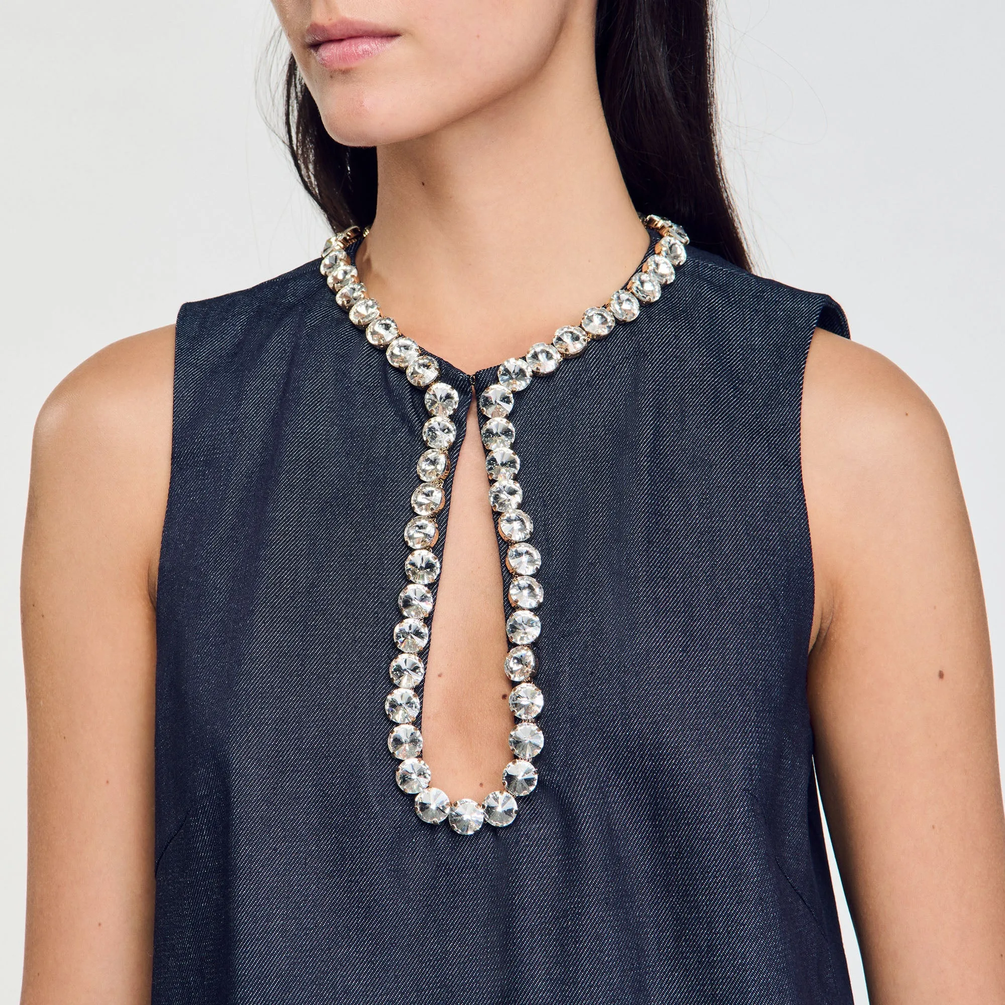 Short Rhinestone Dress