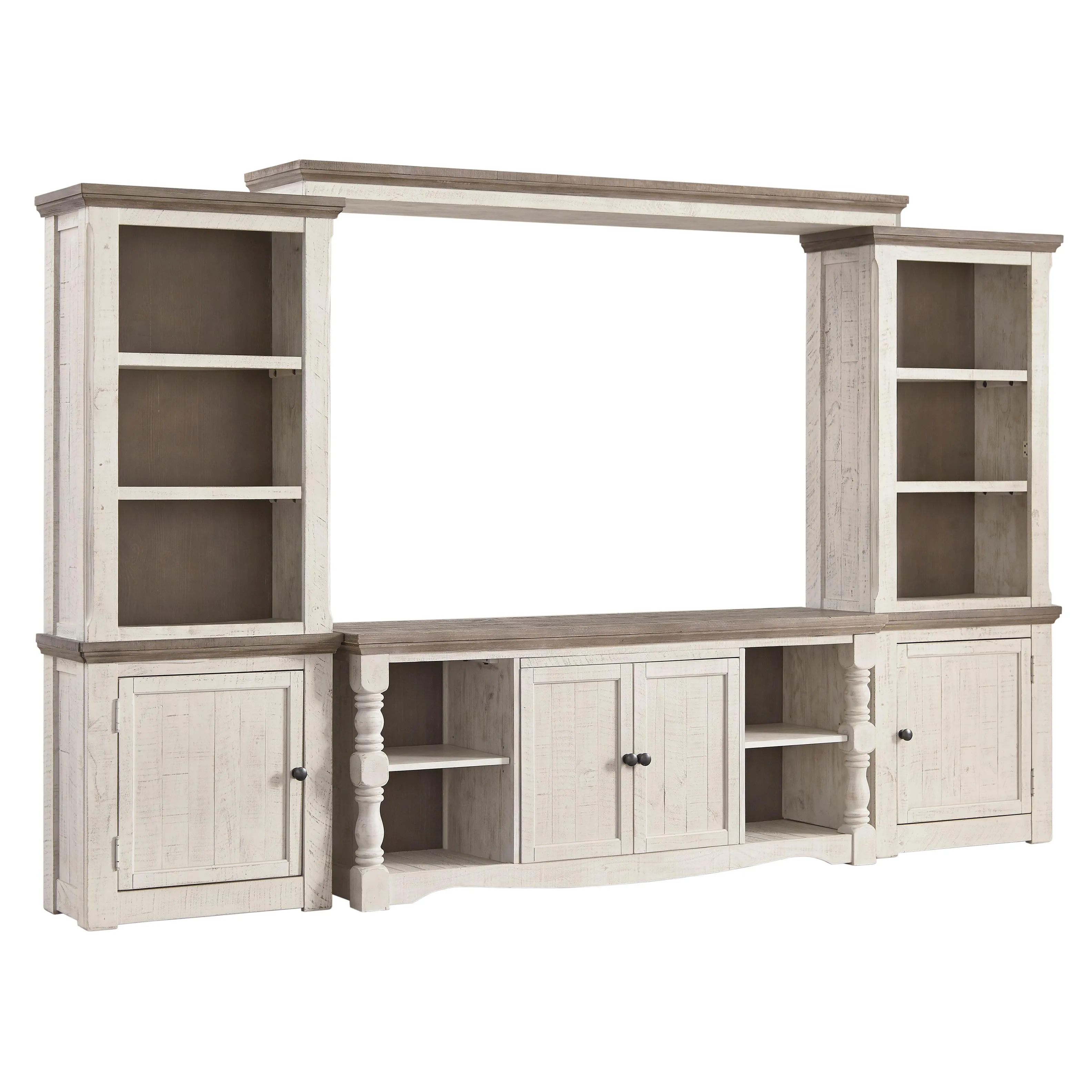 Signature Design by Ashley Havalance W814W1 4 pc Entertainment Center