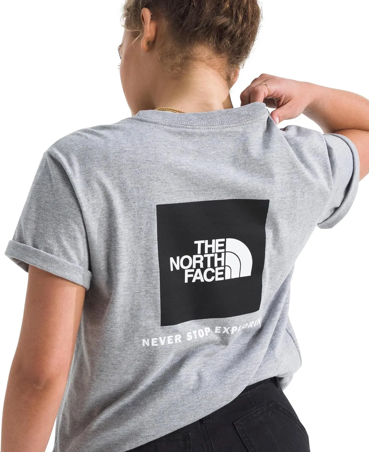 THE NORTH FACE Women's Evolution Box NSE Short Sleeve Tee (Standard and Plus Size)