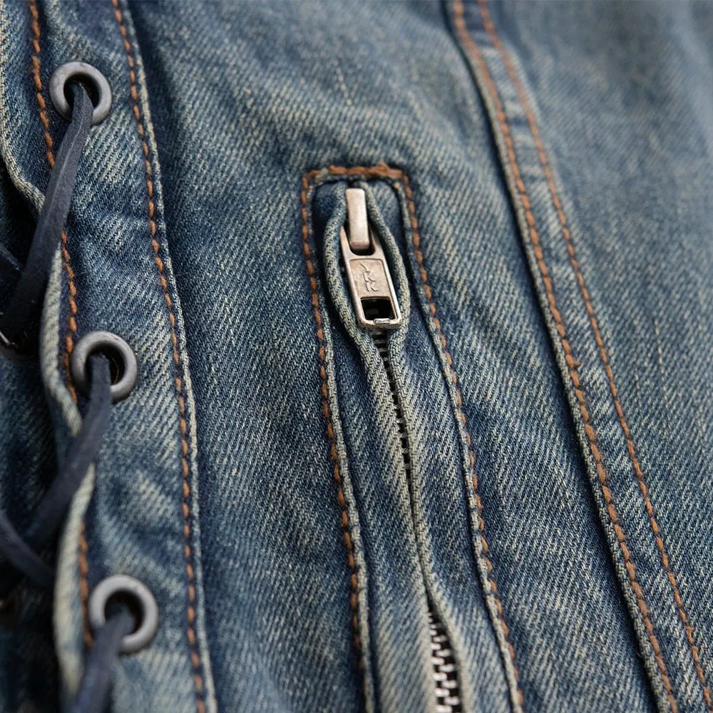 Tiff Women's Motorcycle Denim Vest