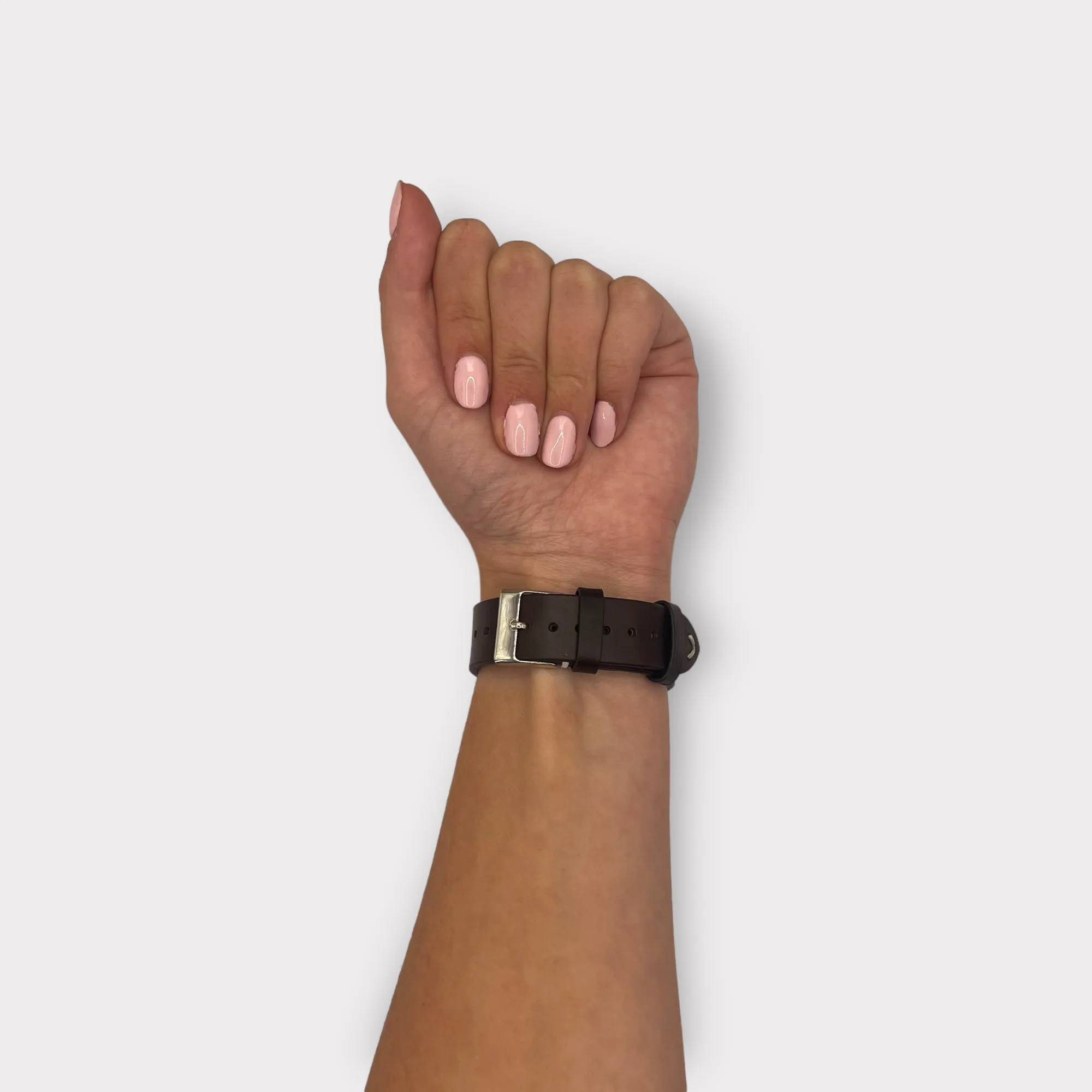 Vintage Oiled Leather Watch Straps Compatible with the Garmin Vivomove 3s